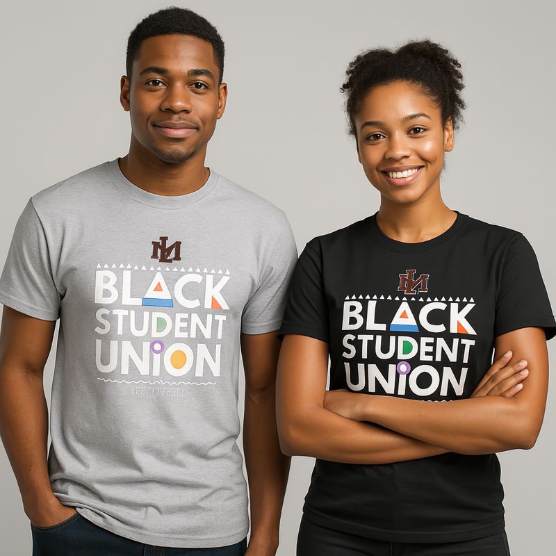 Black Student Union Merch – Tees &amp; Hoodies (Grey or Black)