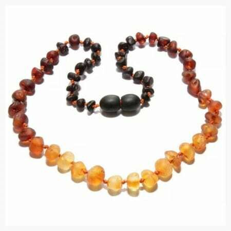 Amber teething necklace ( assorted styles)