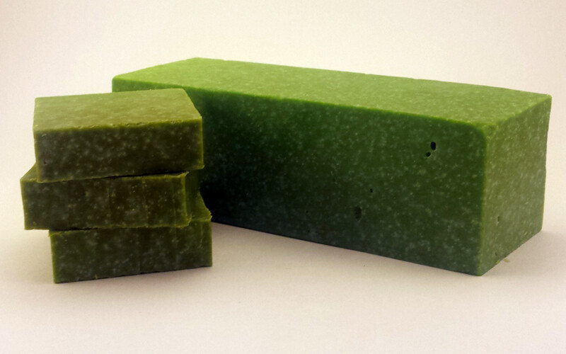 Green Verbena Scrub Soap