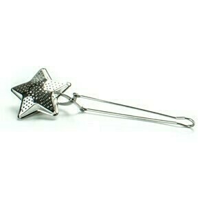 Tea Infuser, Star Shape with Spring Action Handle