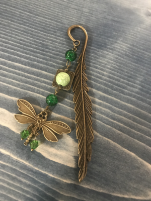 DragonFly Feather Bookmarks