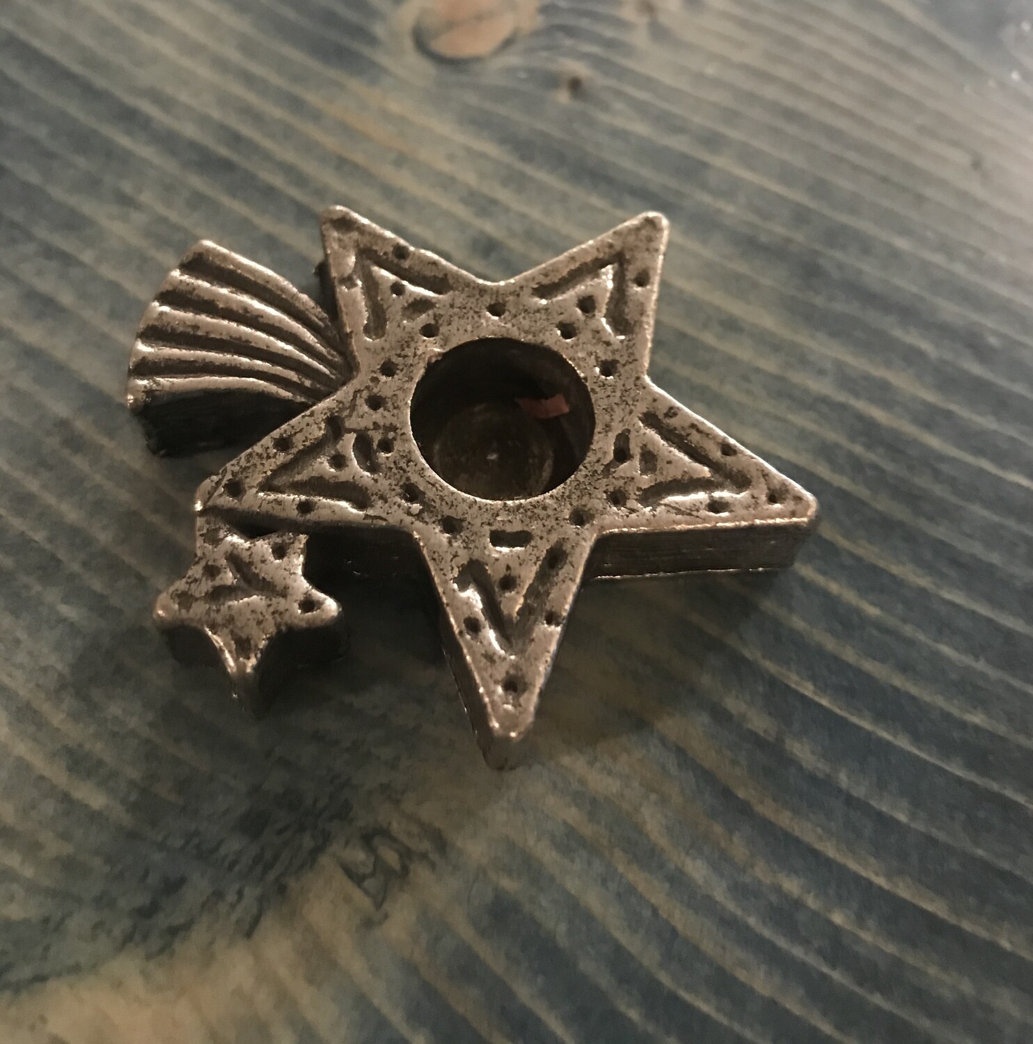 Metal Star Mini Candle Holder