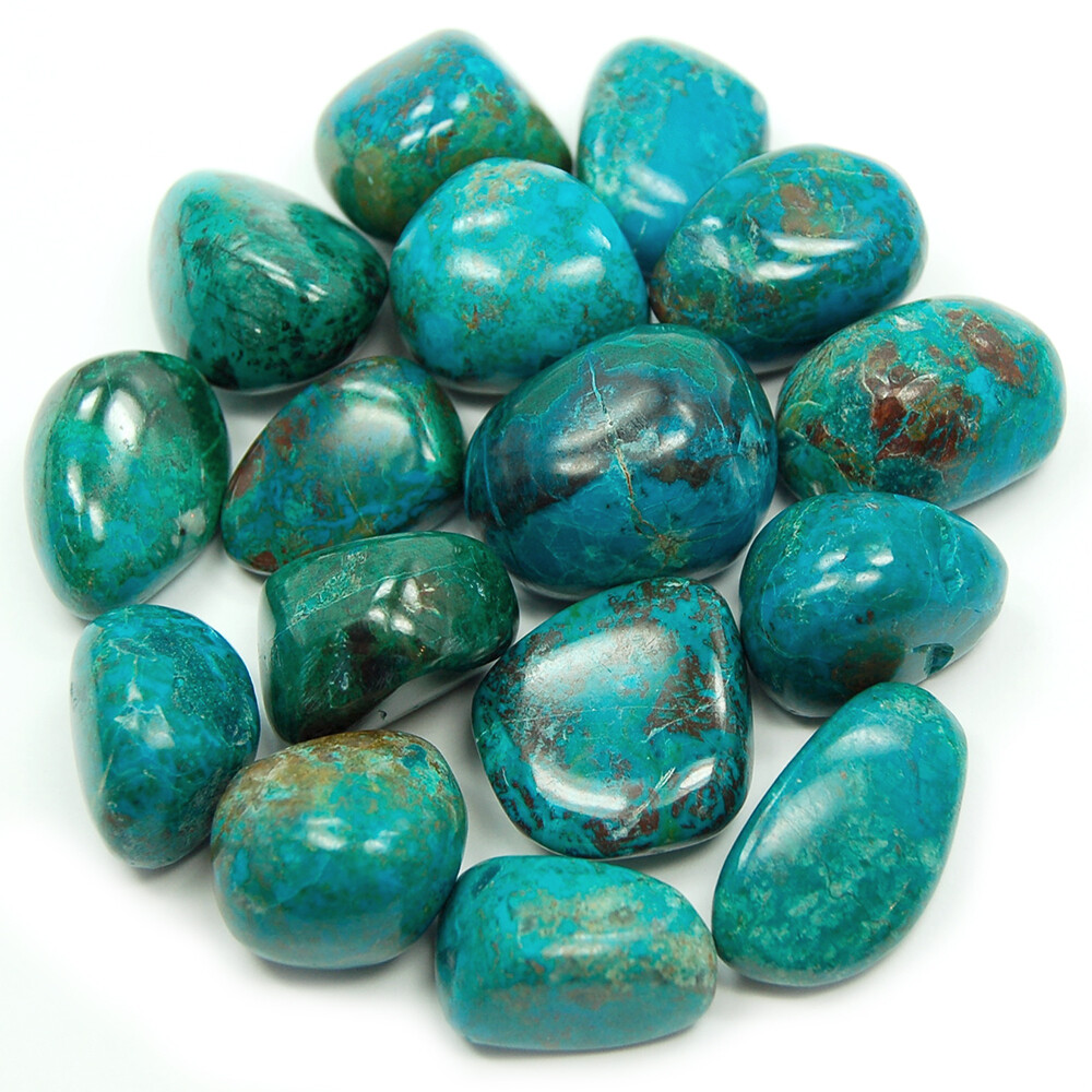 Chrysocolla, Tumbled