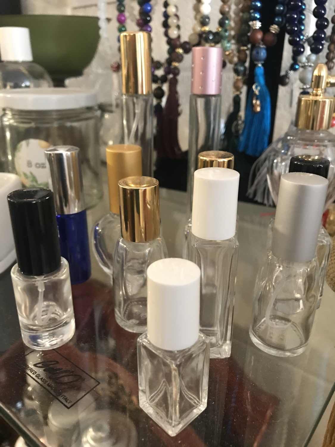 Perfume Atomizer, assorted sizes, with perfume