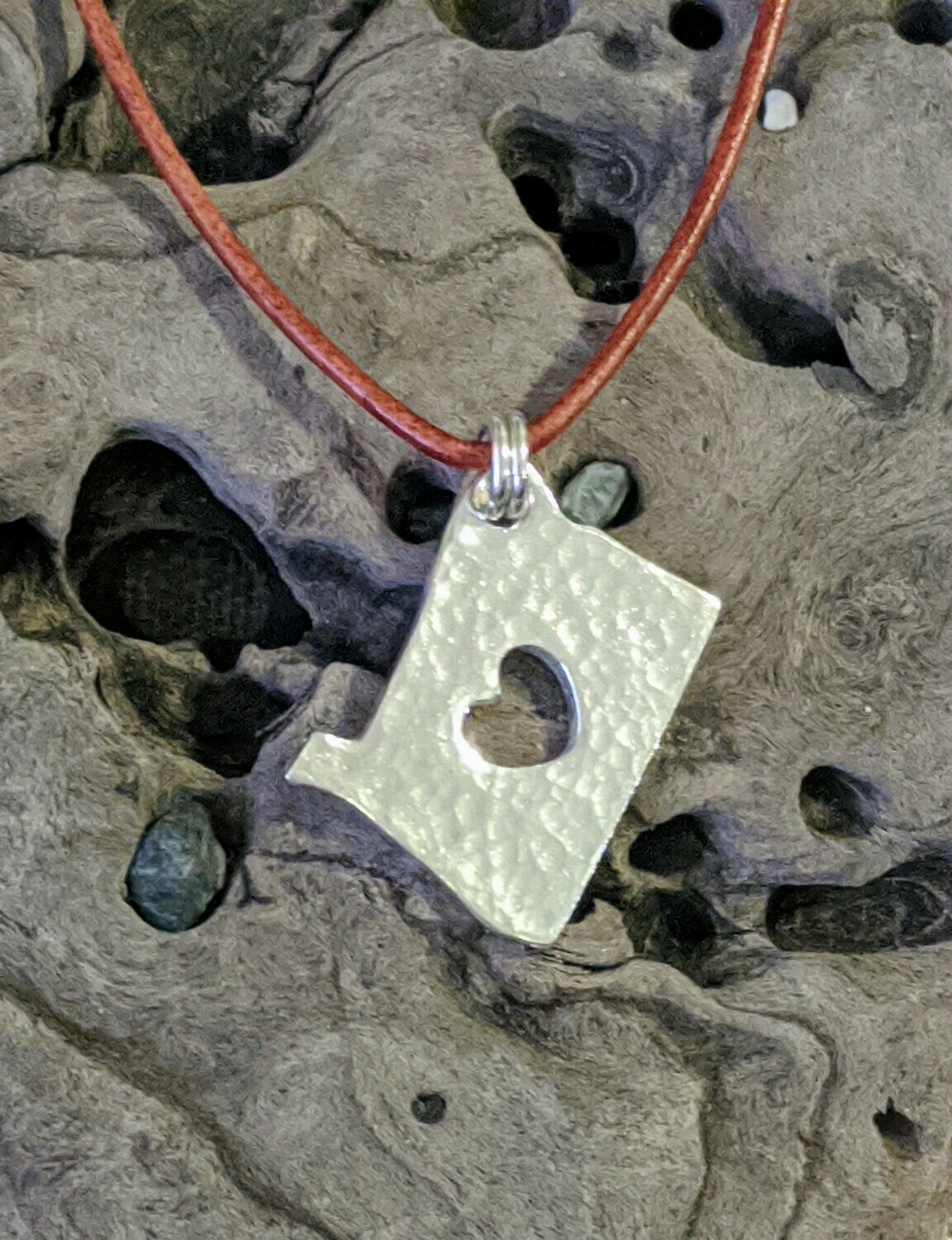 Heart in Oregon Pendant by Seaside Silver