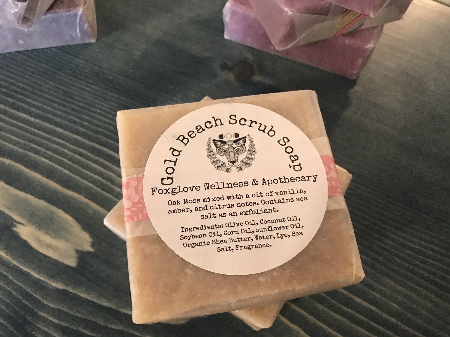 Gold Beach Scrub Soap