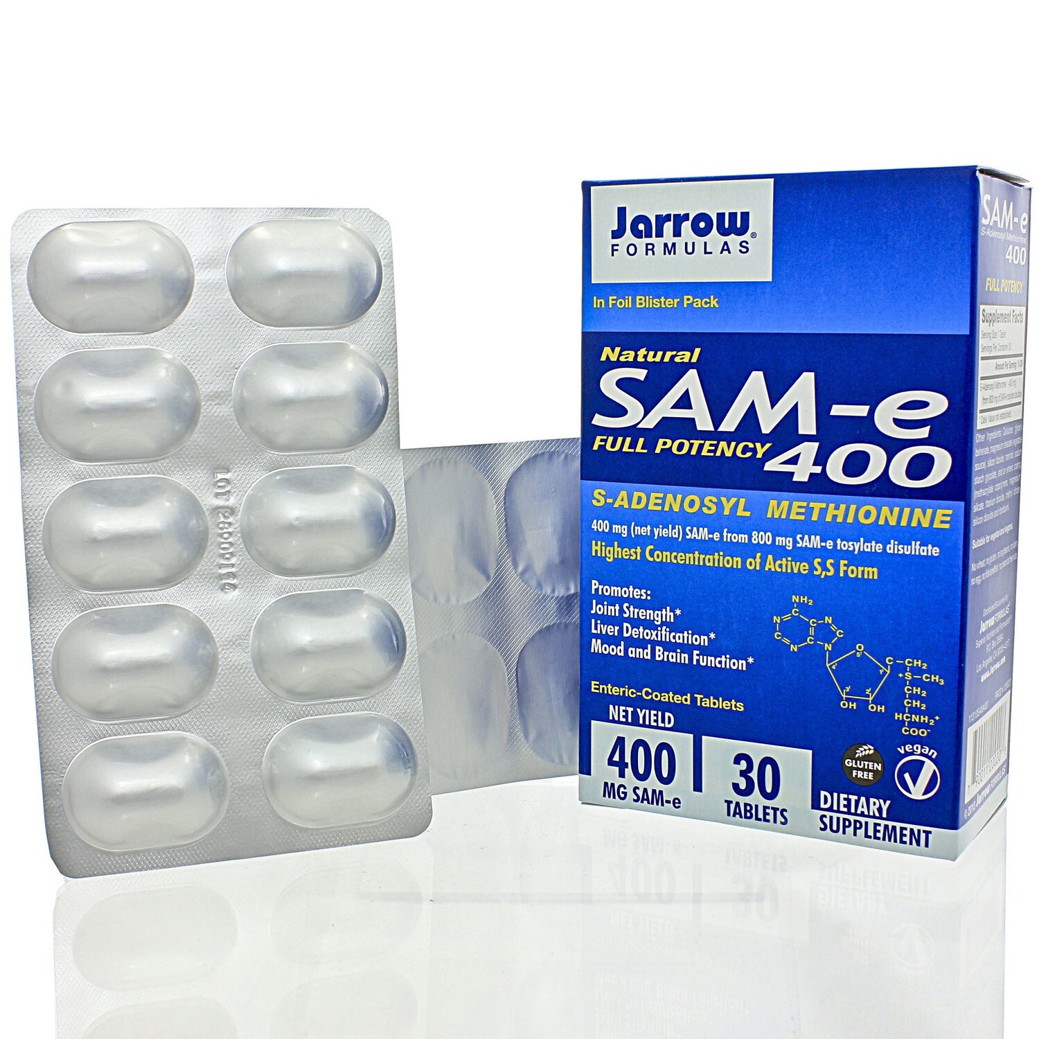 SamE 400mg by Jarrow Formulas 30ct