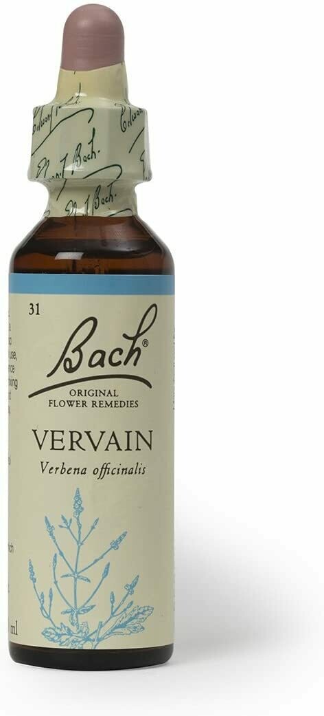 Vervain Bach Flower Remedy 20 ml