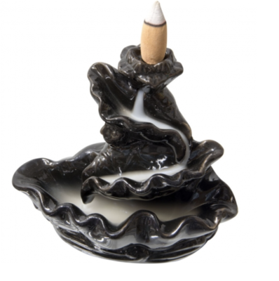 Ceramic Dragon Backflow Incense Burner/Smoke Fountain 