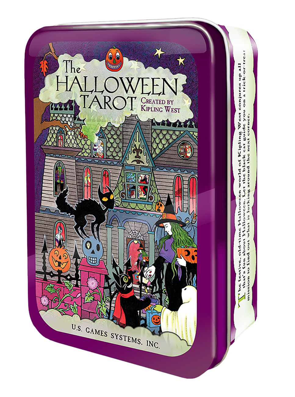  Halloween Tarot in Tin