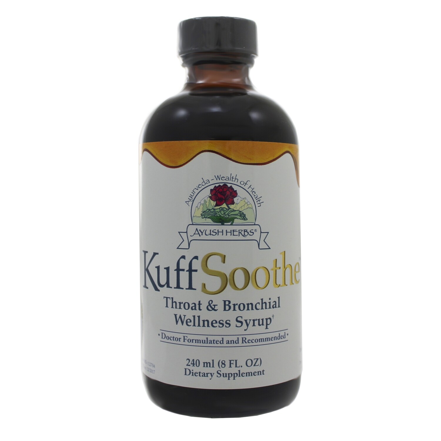 KuffSoothe Throat & Bronchial Wellness Syrup 8oz