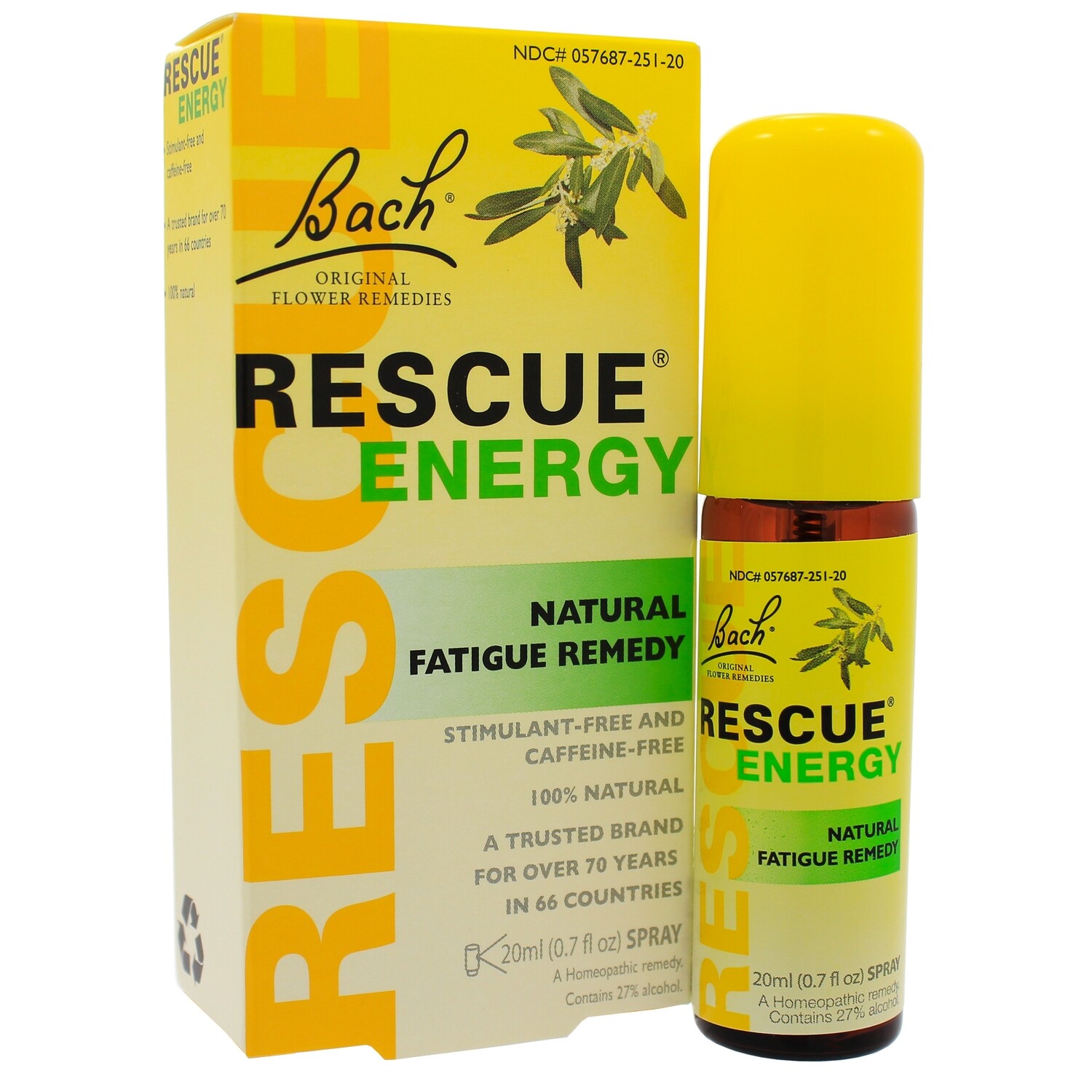 Rescue Energy - Natural Fatigue Remedy