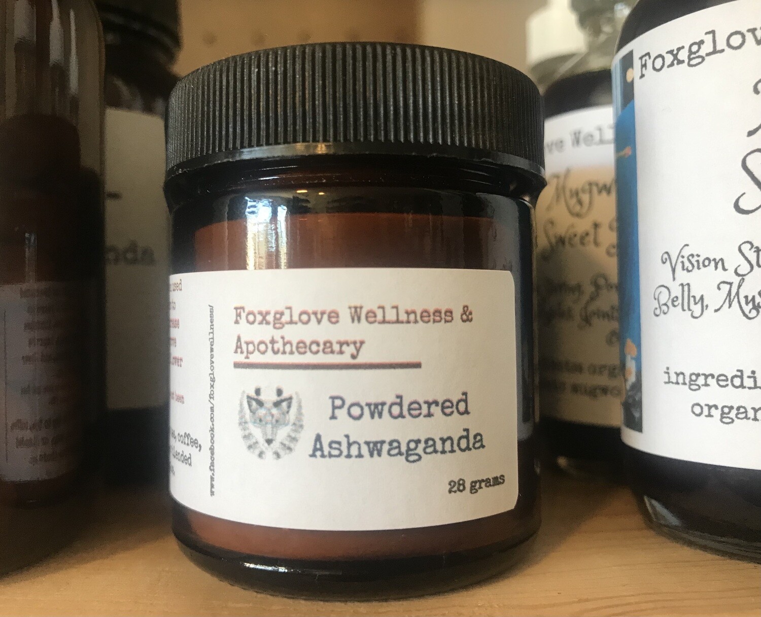 Ashwaganda, Powdered 28g jar