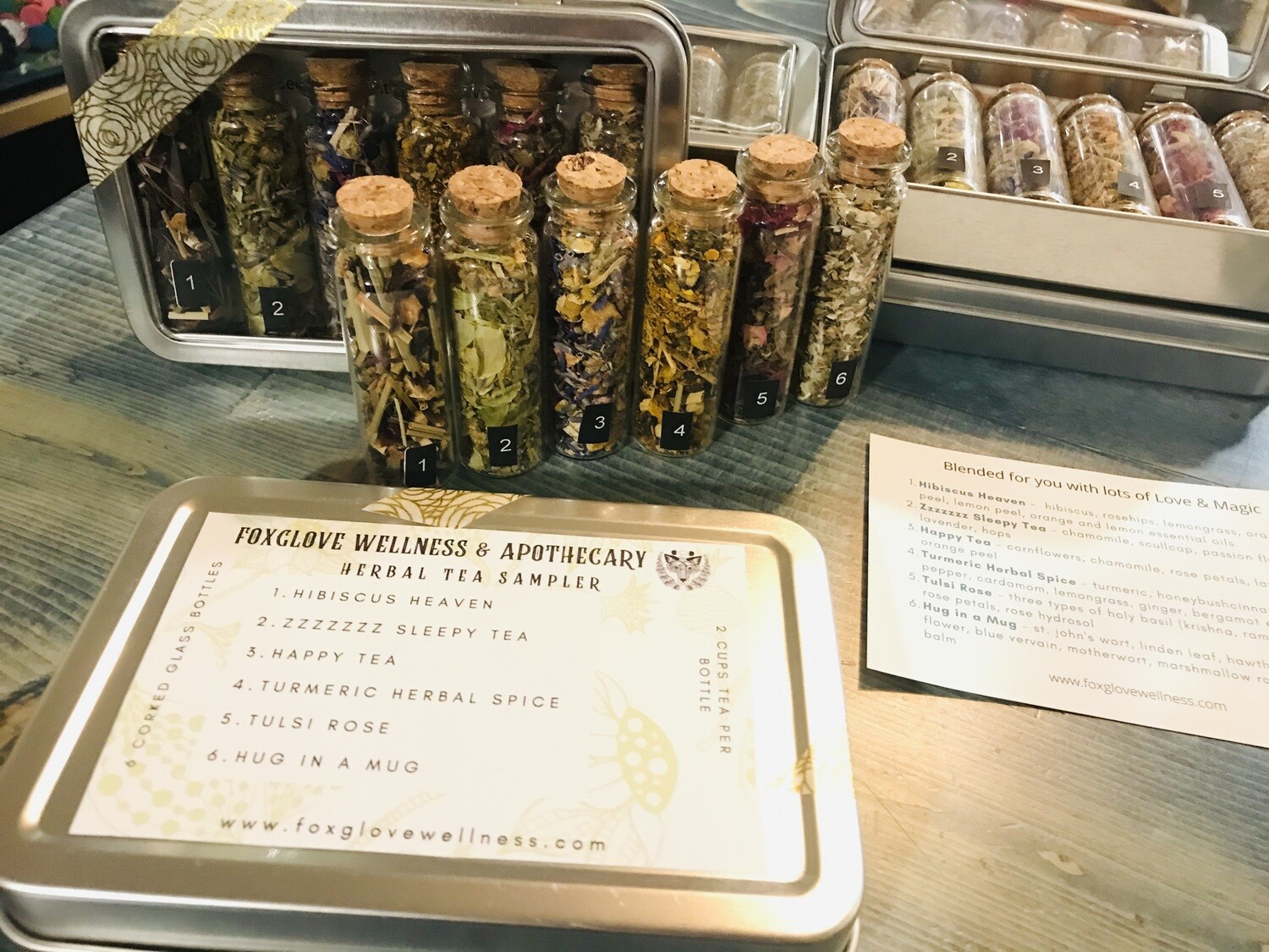 Foxglove Herbal Tea Sampler