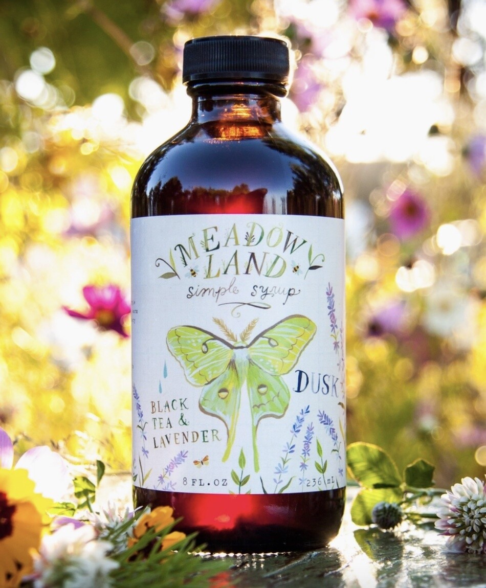 Dusk Simple Syrup 8oz by Meadowland