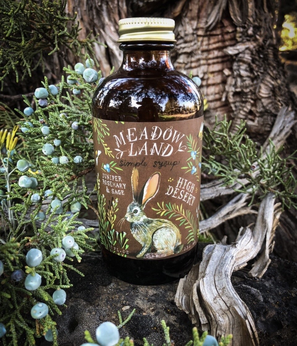 High Desert Simple Syrup 8oz by Meadowland