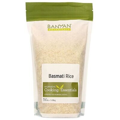 Basmati Rice 3.15lb bag by Banyan Botanicals