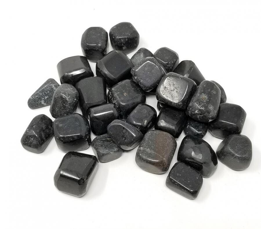 Black Tourmaline, tumbled stone