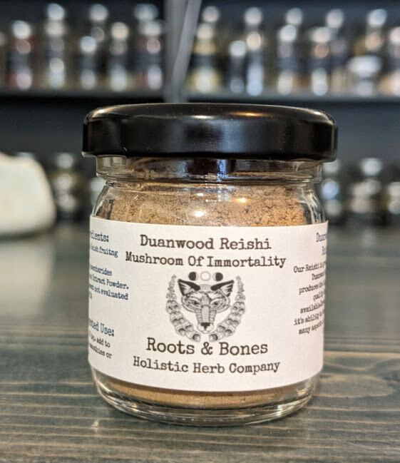 Duanwood Reishi Mushroom Powder in Jar