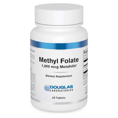 Methyl Folate 1,000 mcg Metafolin 60 Tablets