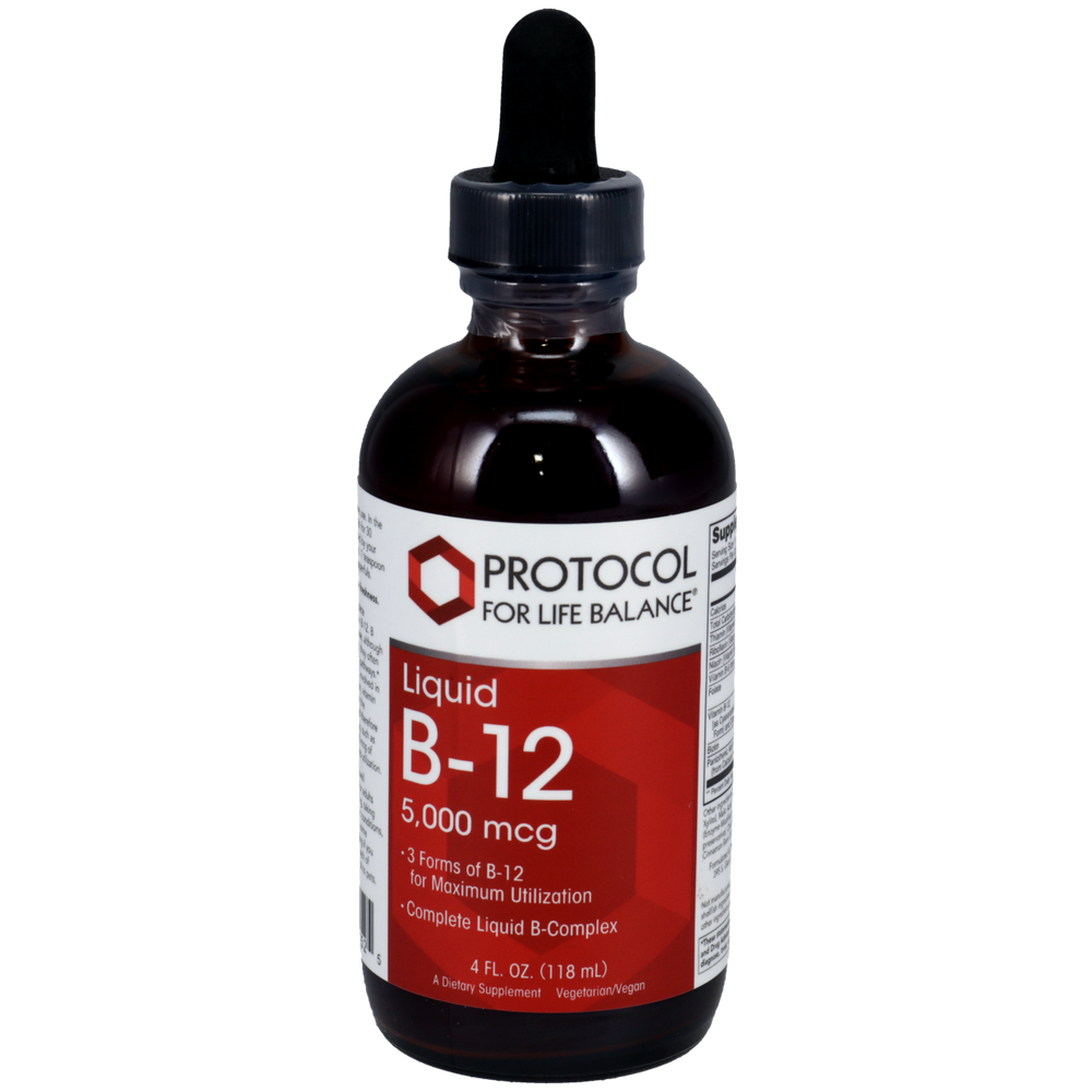 Liquid B-12 5,000 mcg 4 oz by Protocol
