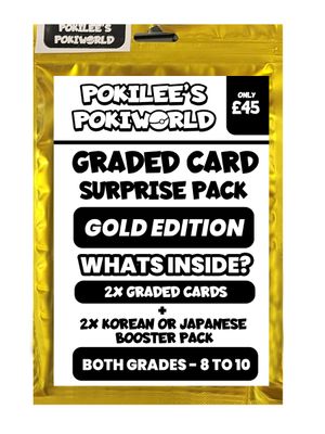 Graded Card Mystery Pack - Gold Edition