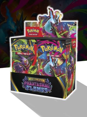 Pre Order - phantasmal flames Booster box ( 14th November Release )  ONE PER CUSTOMER