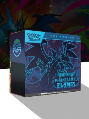Pre Order - phantasmal flames ETB ( 14th November Release )  ONE PER CUSTOMER