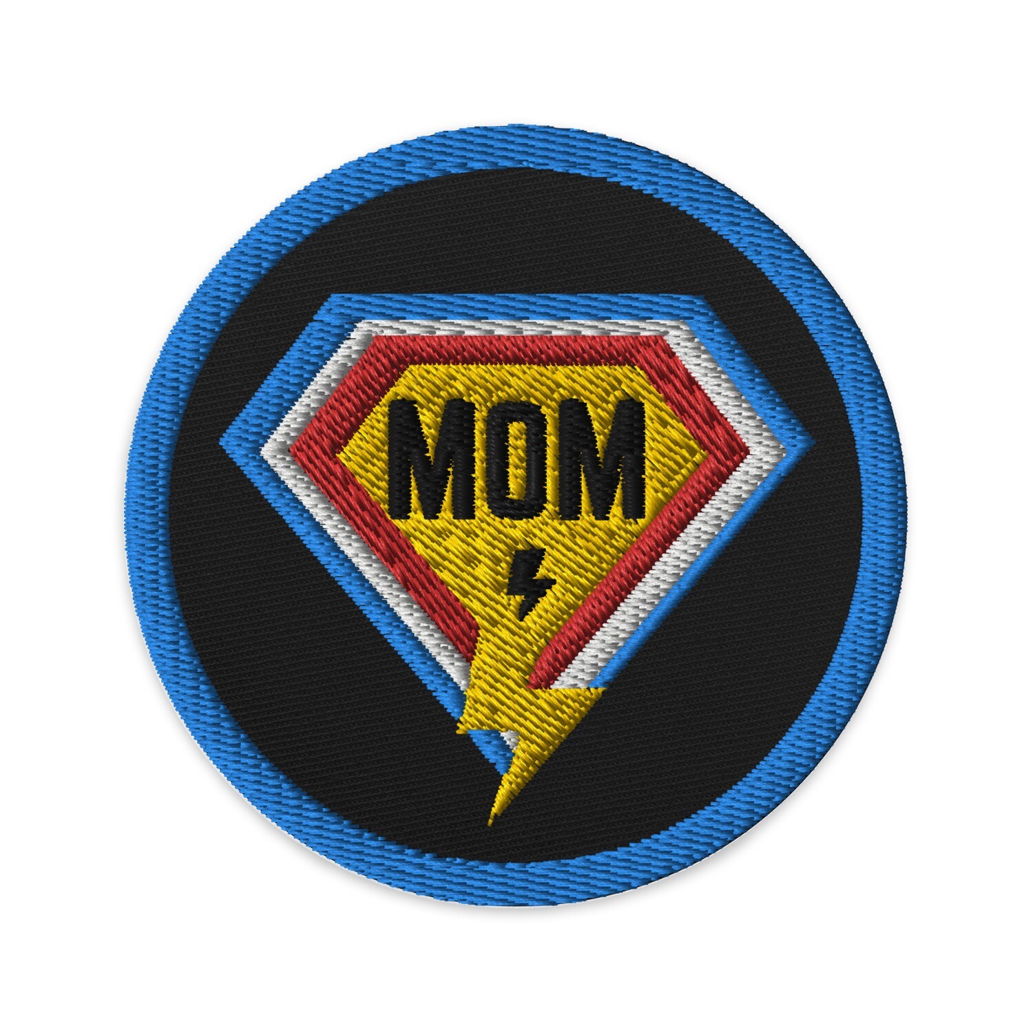 Mom &amp; Dad Badge of Honor Embroidered Patches