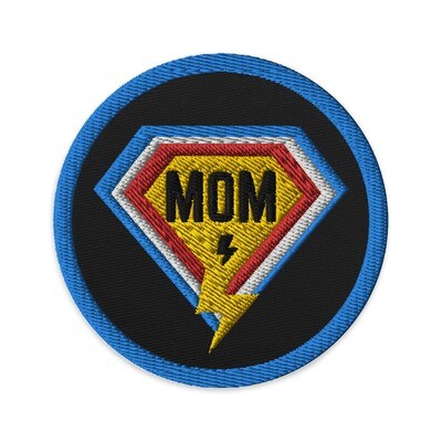 Mom &amp; Dad Badge of Honor Embroidered Patches