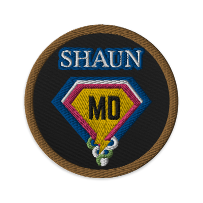 Custom Name Medical Doctor Embroidered Patches