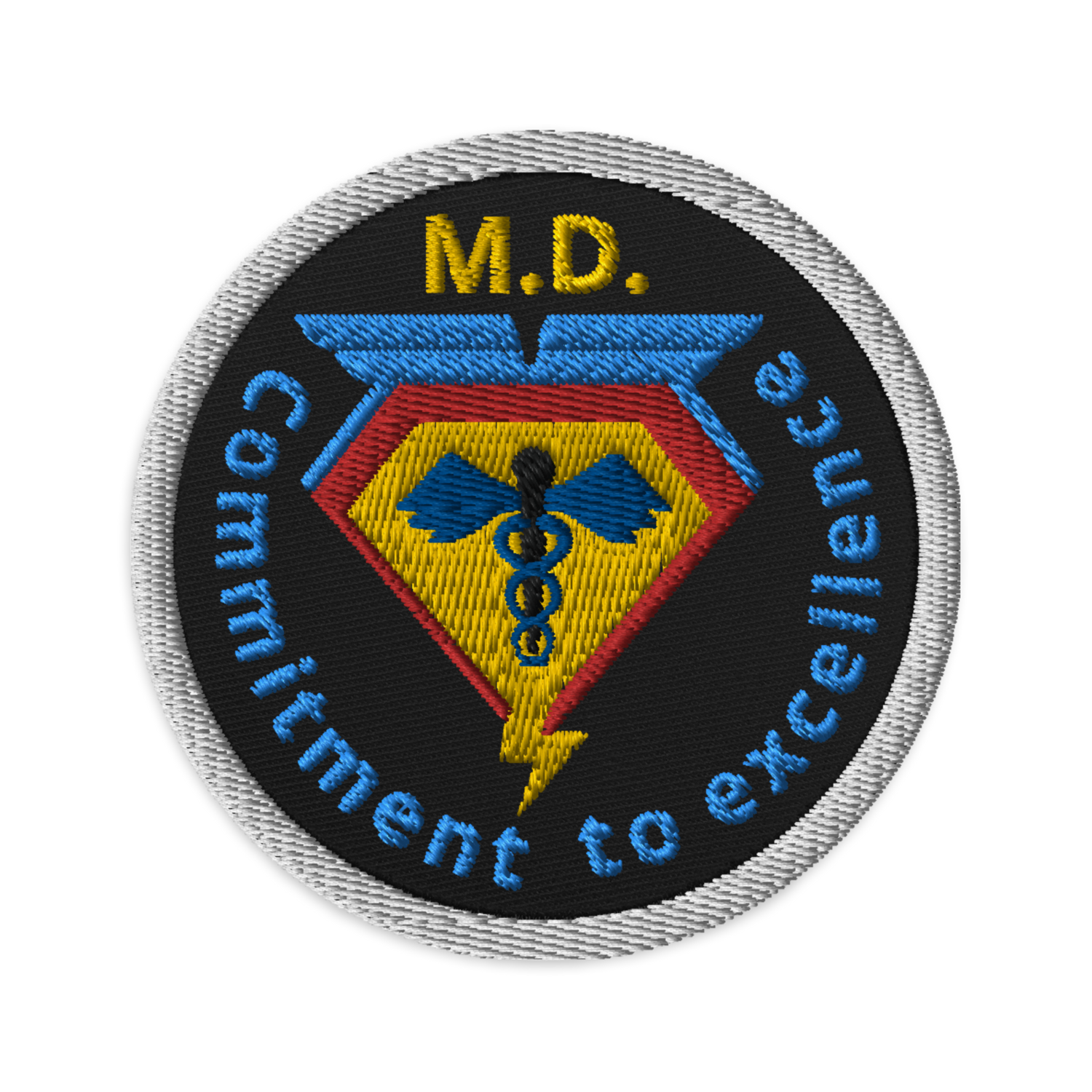 Healthcare Professionals | Badge Of Honor Congratulations, Merit, Top Performer, Reward Embroidered Patch- Multicolor