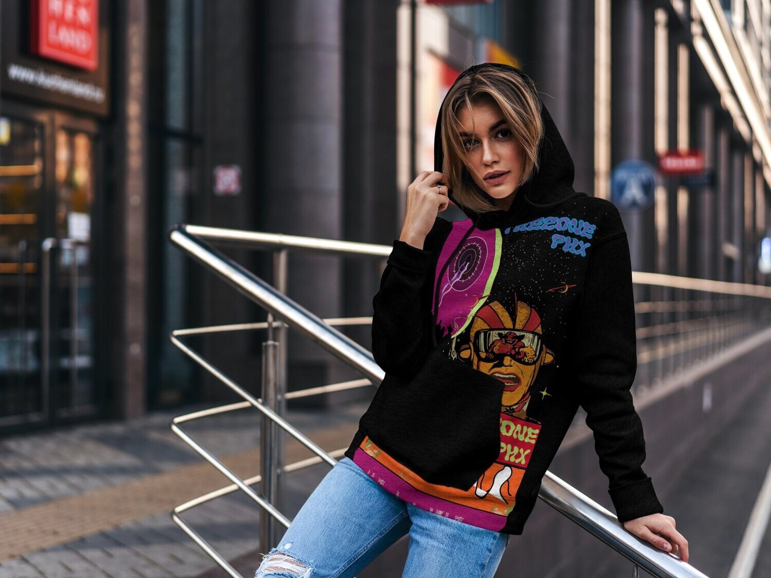 TheZone Cosmos Hoodie (Black)