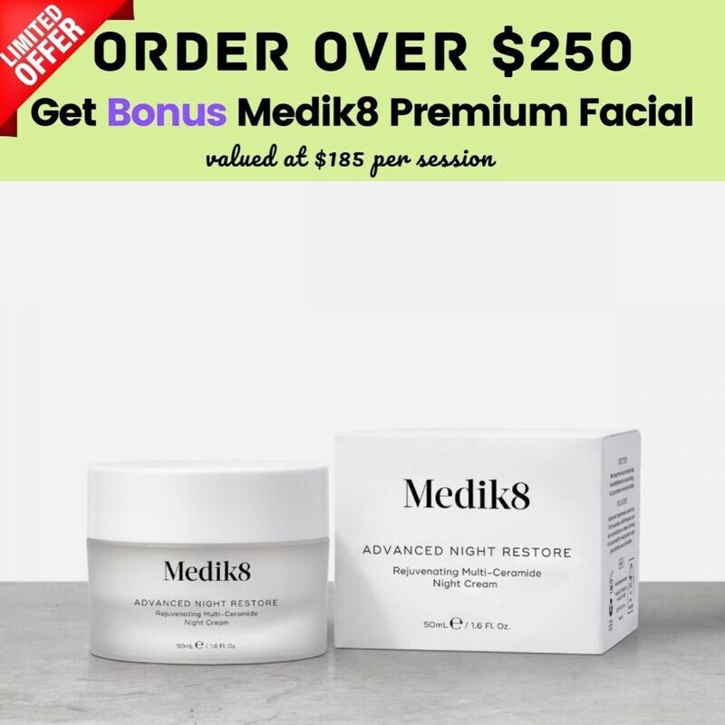 Medik8 Advanced Night Restore 50ml (with bonus facial if purchase over $250)