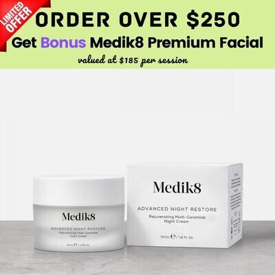 Medik8 Advanced Night Restore 50ml (with bonus facial if purchase over $250)