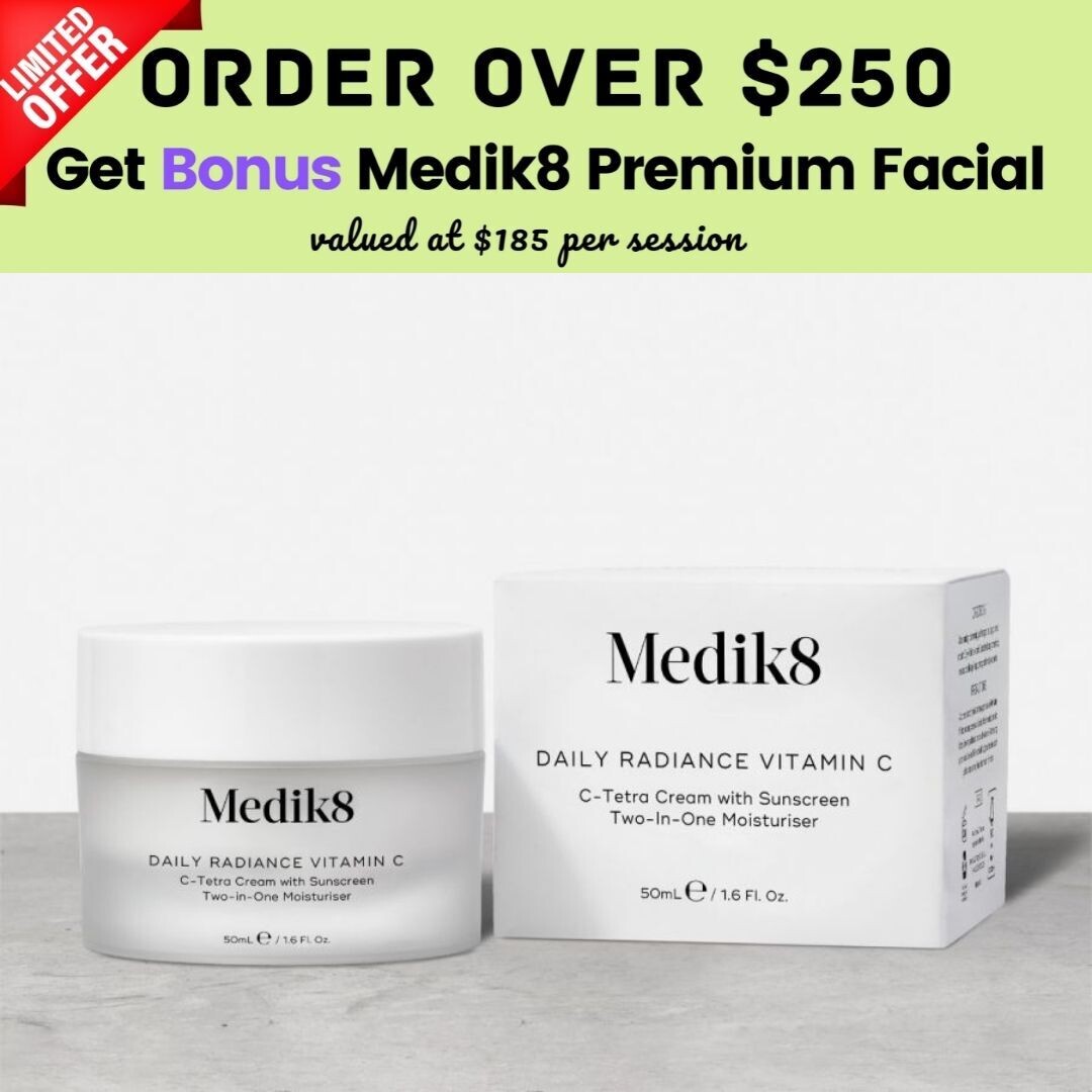 Medik8 Daily Radiance Vitamin C 50ml (with bonus facial if purchase over $250)