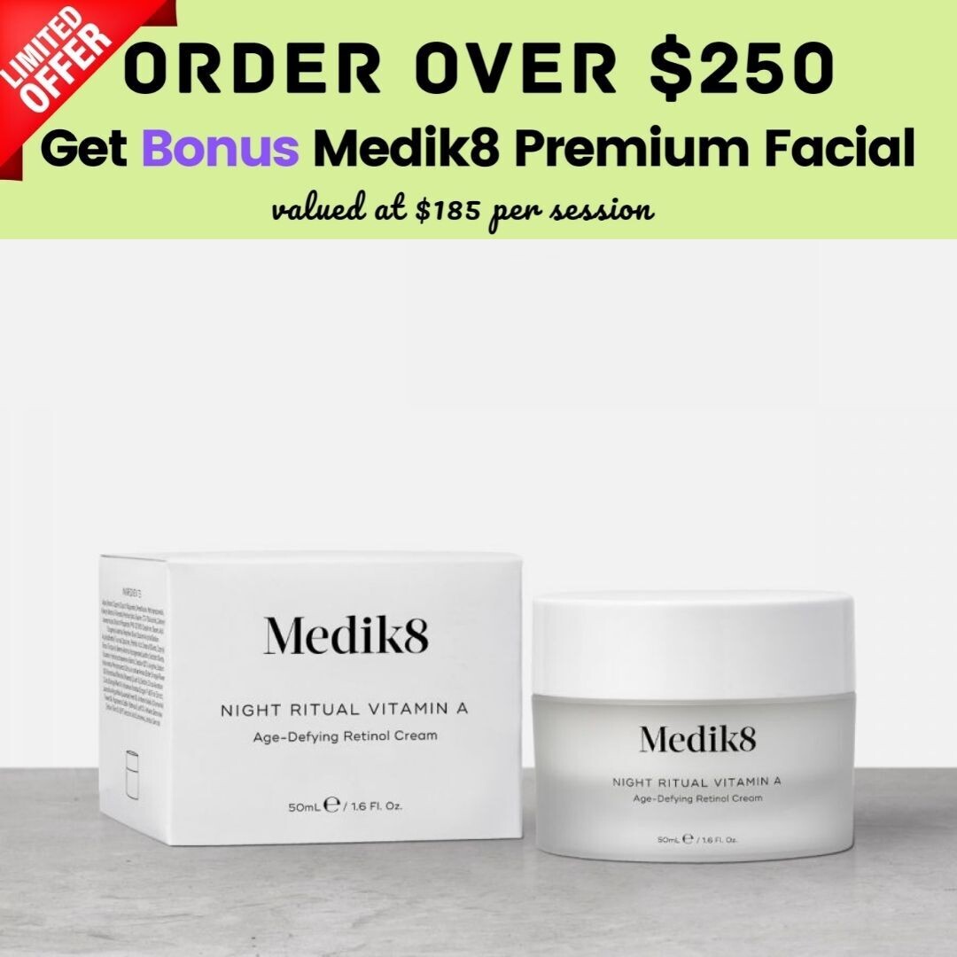 Medik8 Night Ritual Vitamin A 50ml (with bonus facial if purchase over $250)