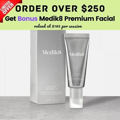 Medik8 Crystal Retinal 3 30ml (with bonus facial if purchase over $250)