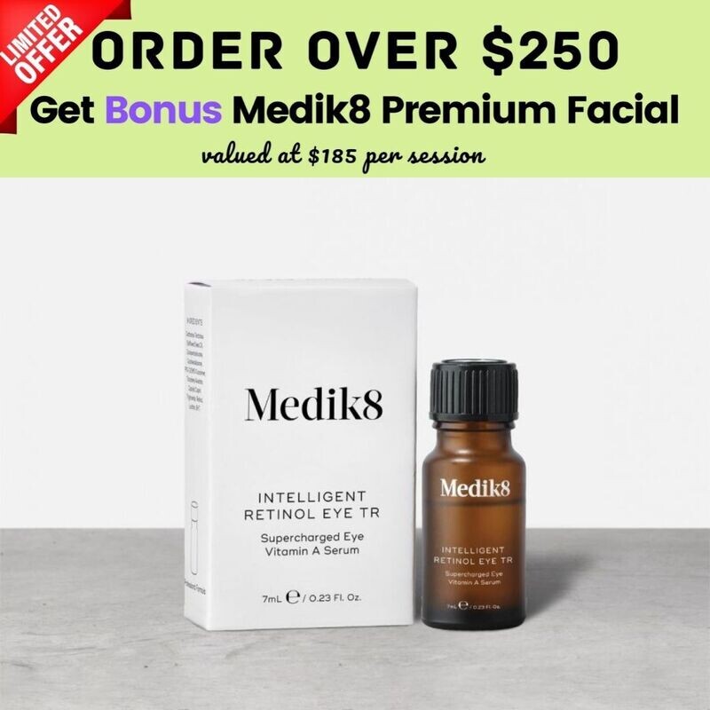 Medik8 Intelligent Retinol Eye TR 7ml (with bonus facial if purchase over $250)