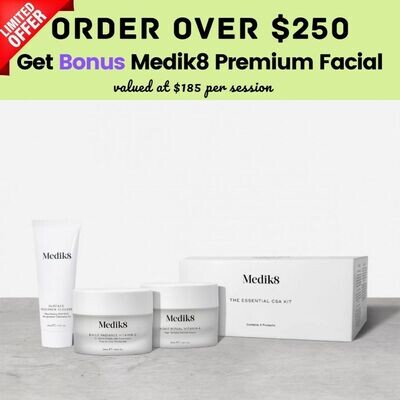 Medik8 The Essential CSA Kit (with bonus facial if purchase over $250)