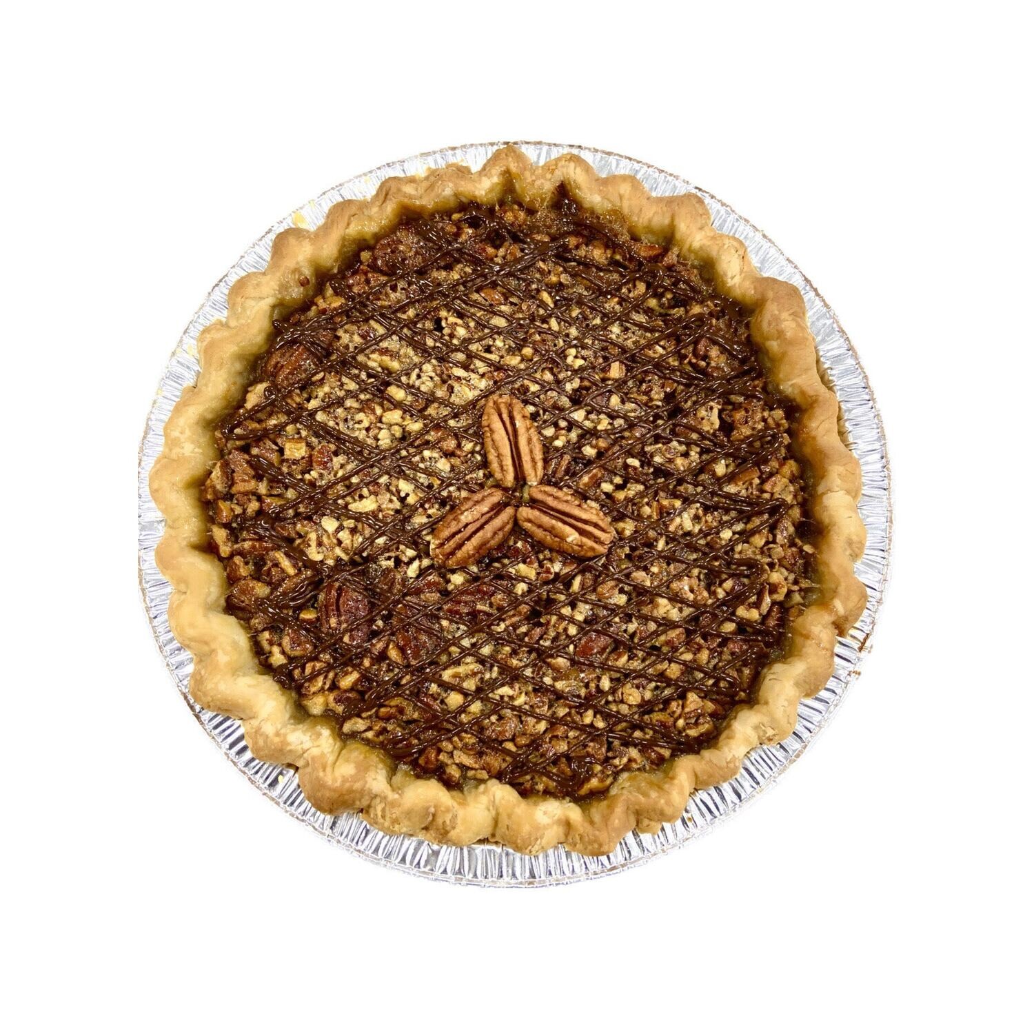 Gluten Free Chocolate Bourbon Pecan Pie