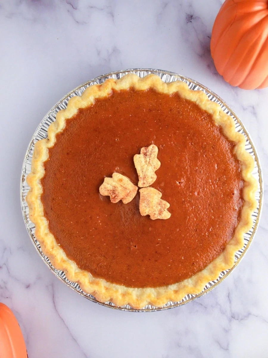 Eggnog Pumpkin Pie