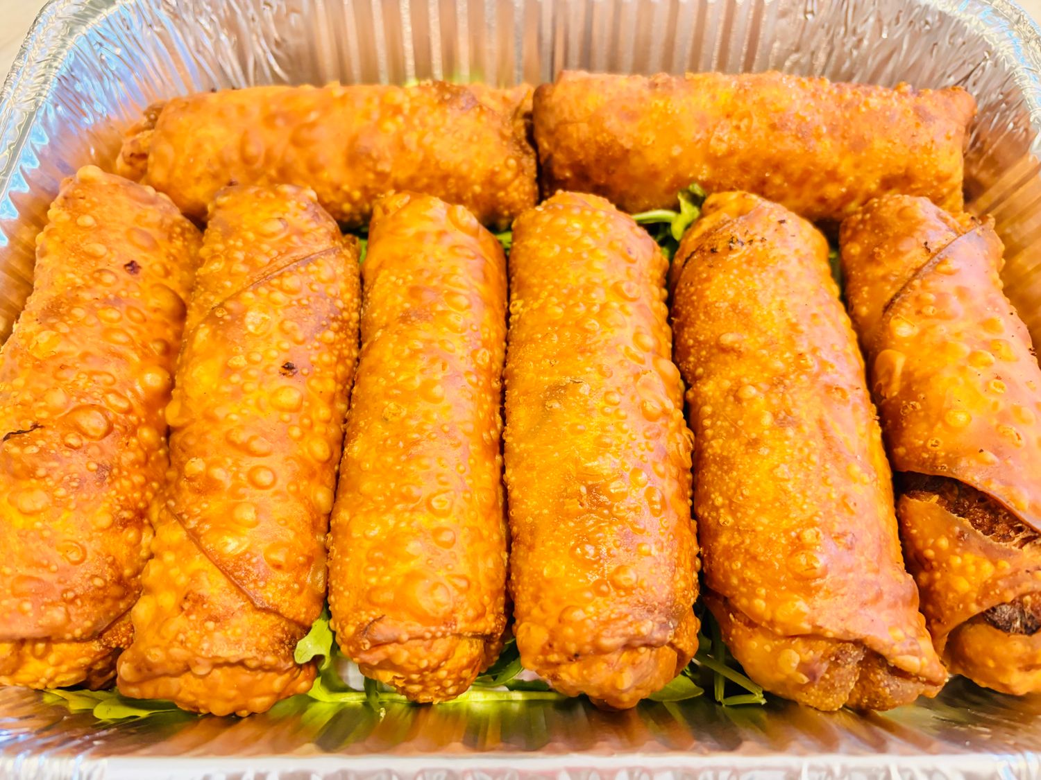 Smoked Brisket Mac &amp; Cheese Egg Rolls