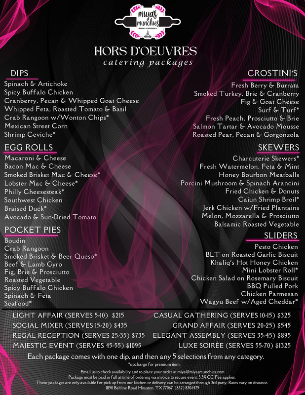 Catering Packages