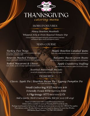 Thanksgiving Catering