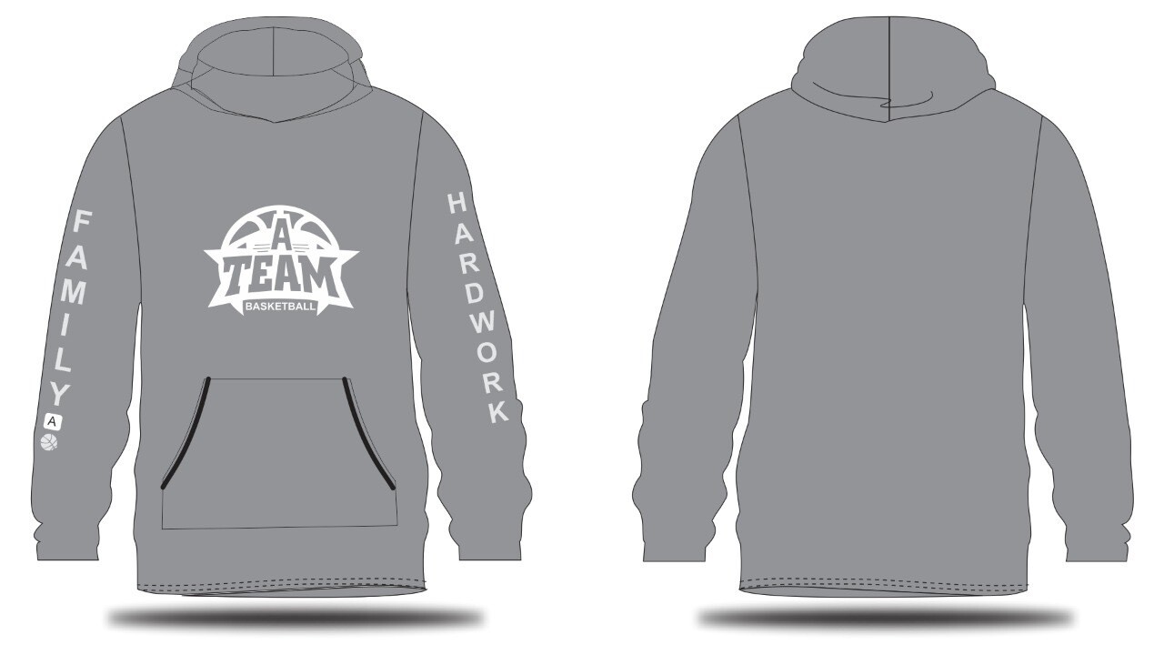 Family/Hardwork Hoodie (Grey)