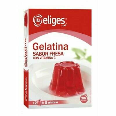 GELATINA IFA-ELIGES 2X85 GR. FRESA