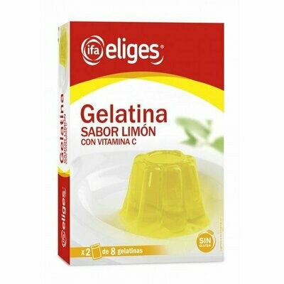 GELATINA IFA-ELIGES 2X85 GR. LIMON
