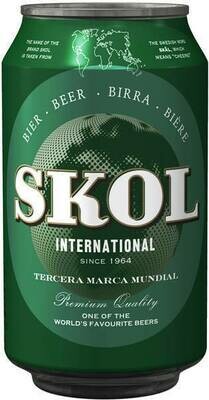 CERVEZA SKOL L/33 CL.