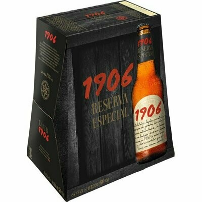 CERVEZA 1906 P/6X33 BOT.RESERVA ESP